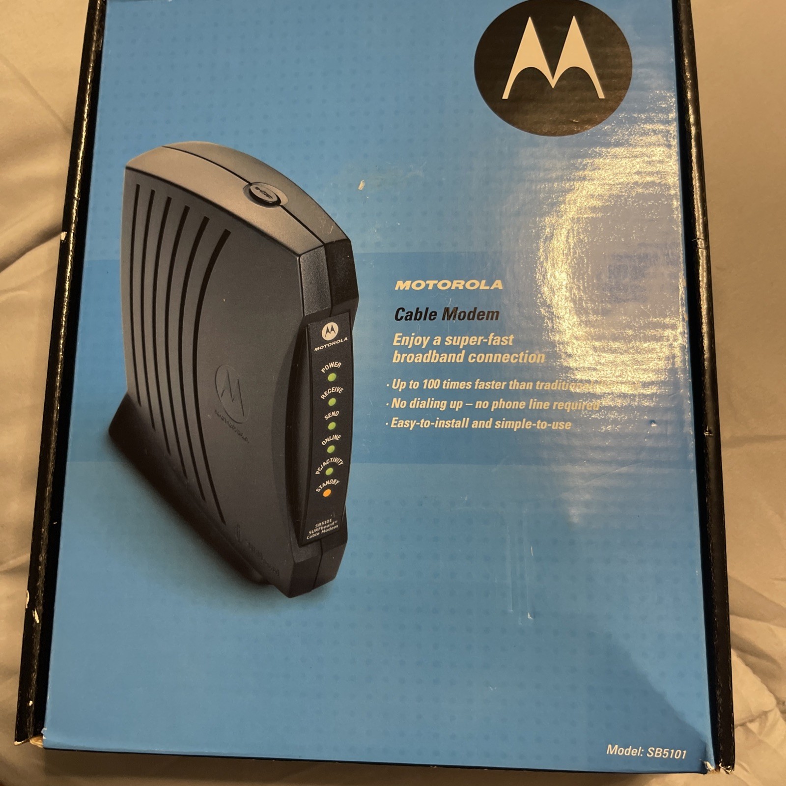 Motorola SB5101 DOCSIS 2.0 Cable Modem