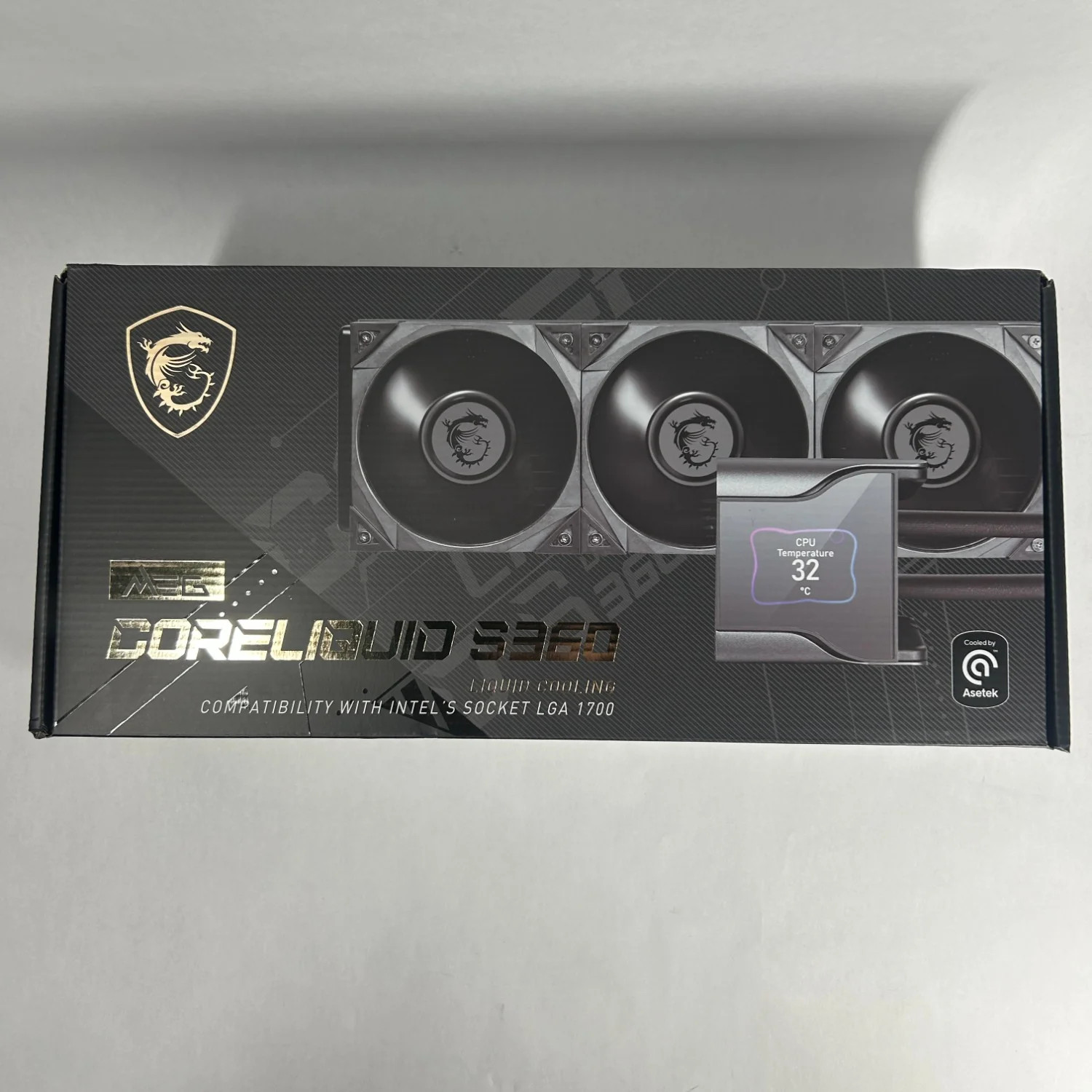 MSi Coreliquid S360 Black 9S6-6A0521-001 Liquid CPU Cooler (AIO)