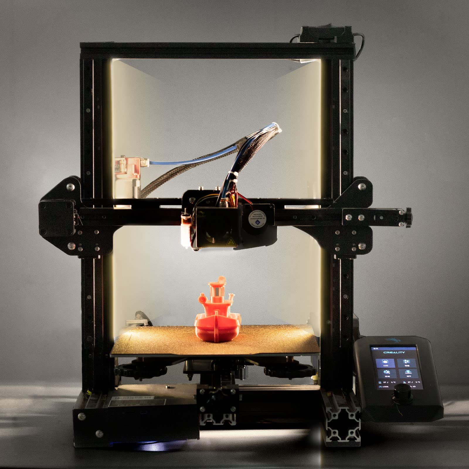 UniTak3D Ender 3 3D Printer LED Light 24V 7.5W Dual Sides Embedded Black 