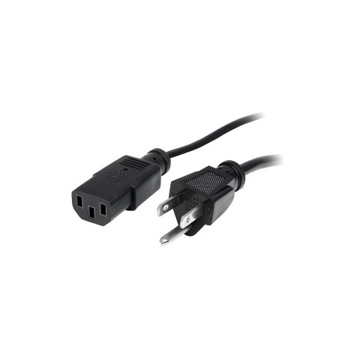 Startech PXT101_10 10FT COMPUTER POWER CORD NEMA 5-15P TO C13 AC POWER MONITOR C