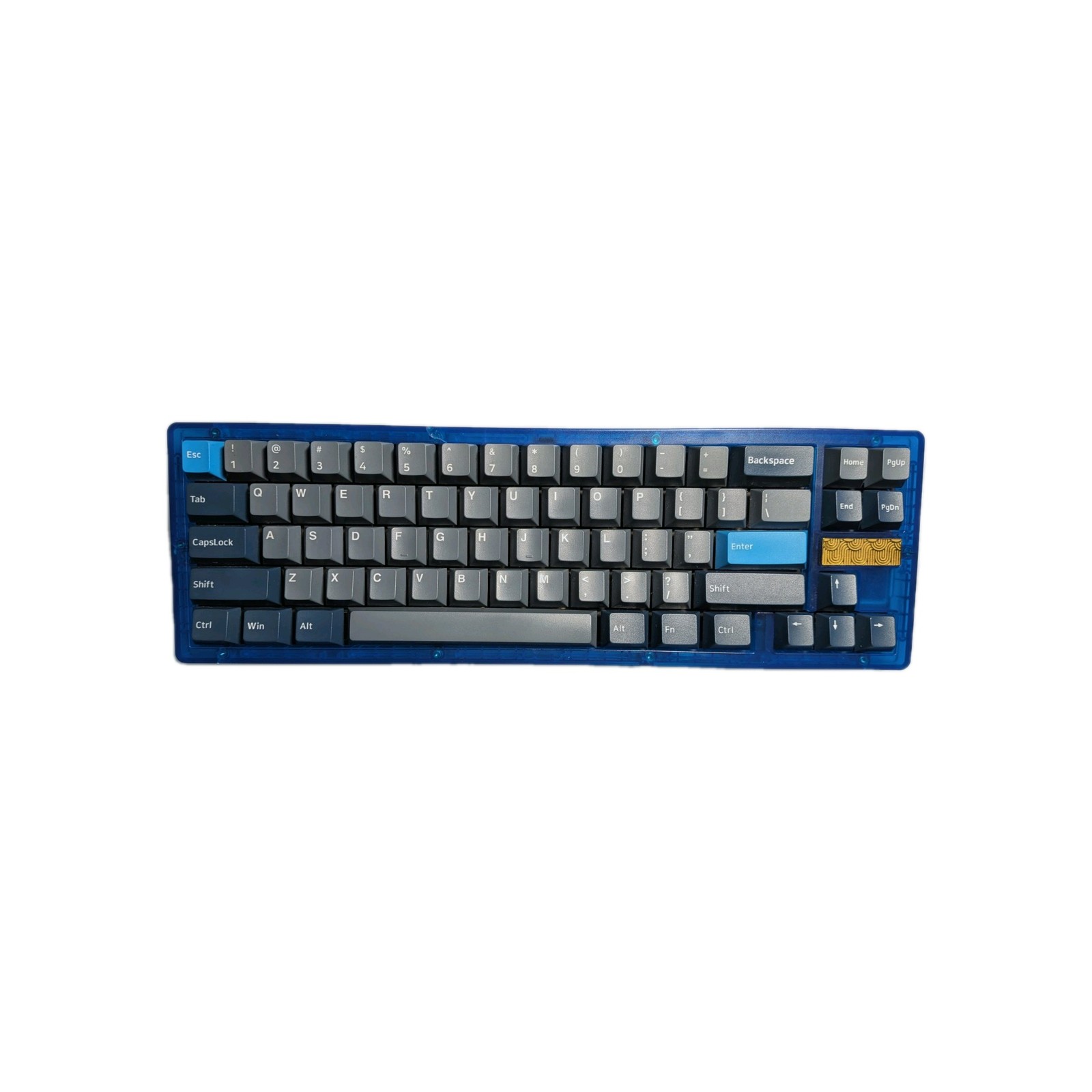 Wuque Studios Keyboard Bundle – Gateron Pink Linear Switches + Case + Keycaps