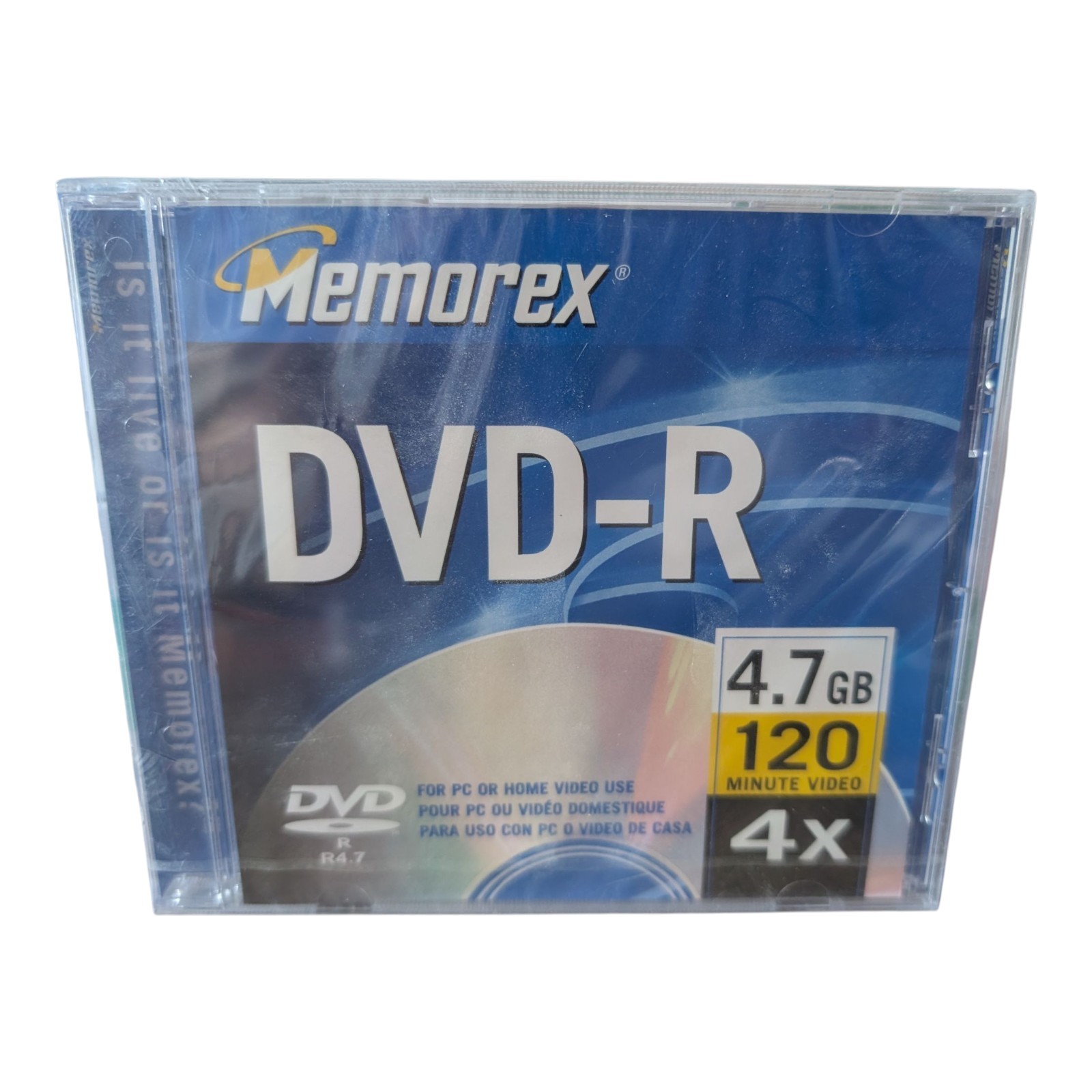 7X Memorex DVD-R 4.7GB 32025510 New Sealed Set Of 7