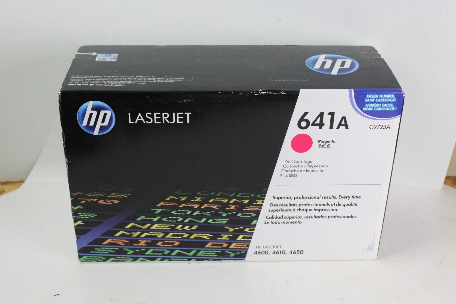HP 641A Magenta Toner Cartridge LaserJet 4600 NEW SEALED OEM
