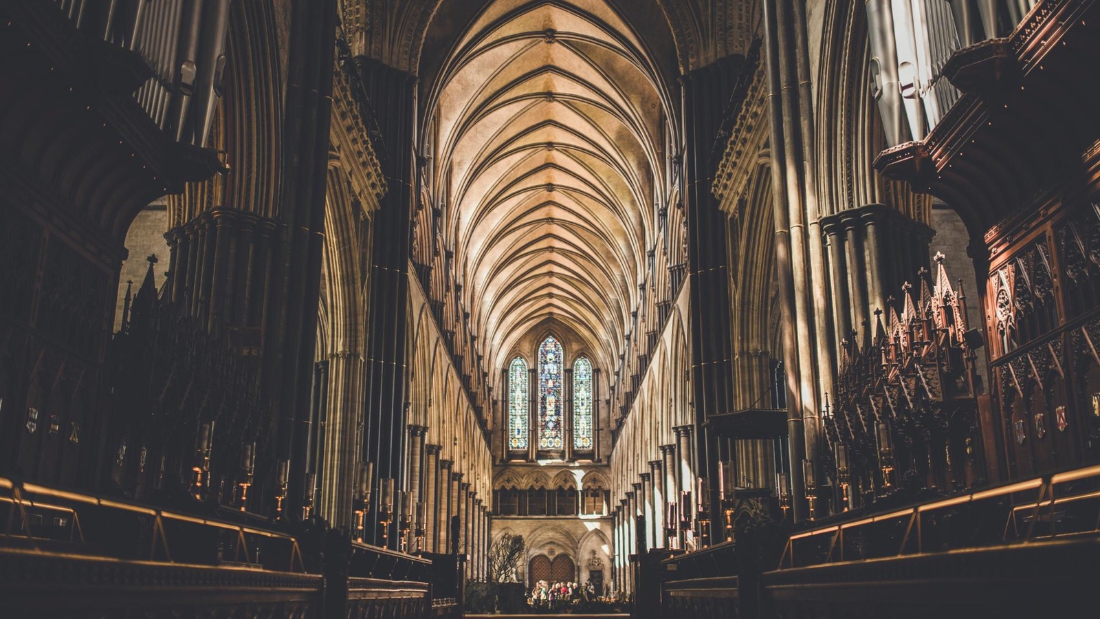 Landscape cathedral church architecture building Custom Gaming Mat Desk