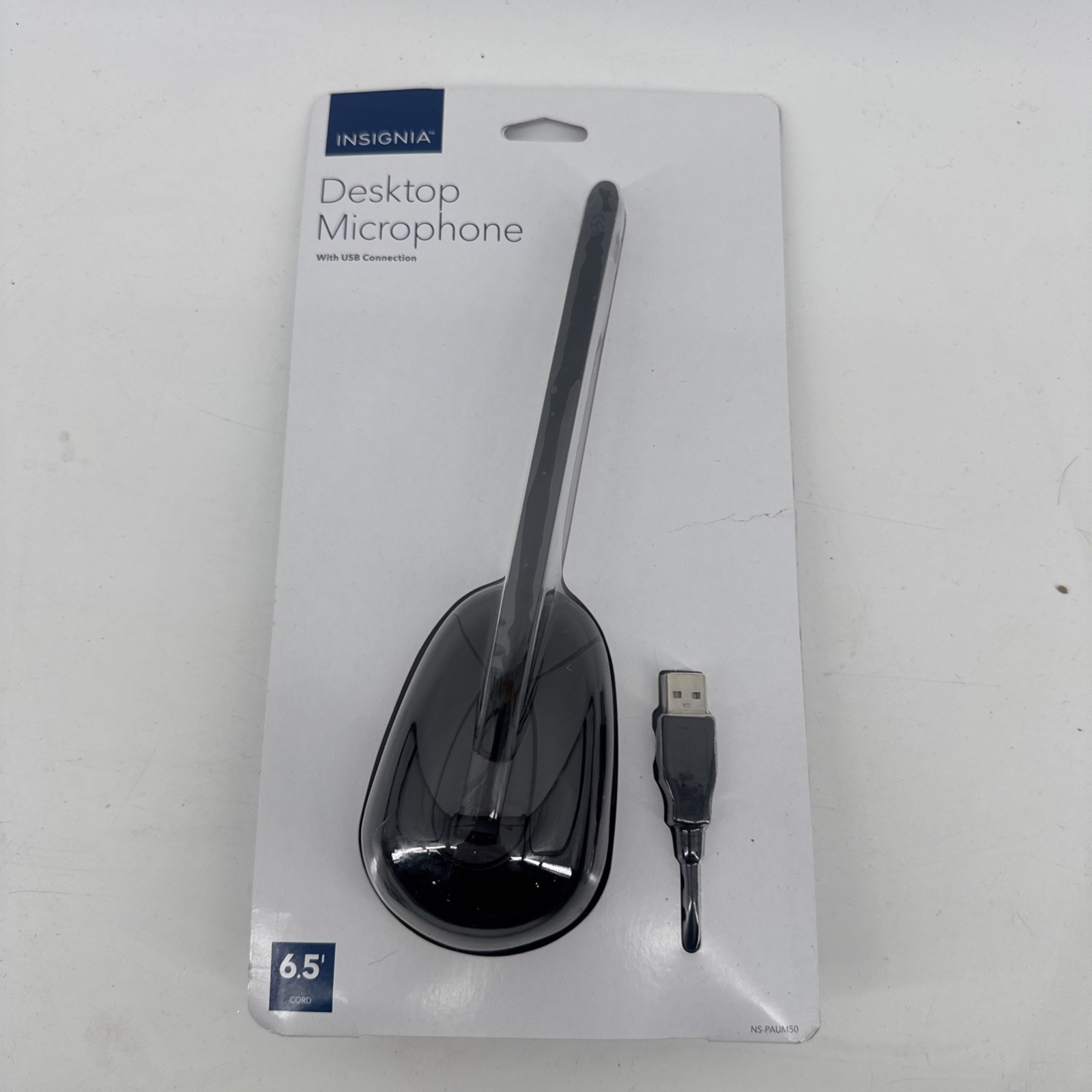Insignia NS-PAUM50 USB Microphone for Computer Video Calls