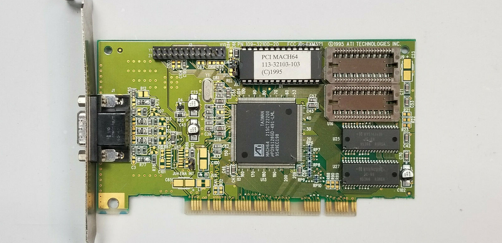 ATI Xpression 1MB PCI VGA Video Card for DOS Retro Gaming working #M58