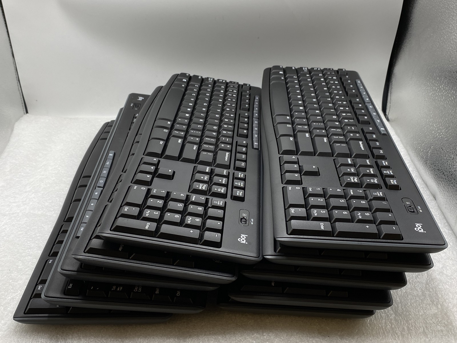 LOT OF 10 Logitech Logi K270 Wireless Keyboard - NO USB Dongle - Free S/H
