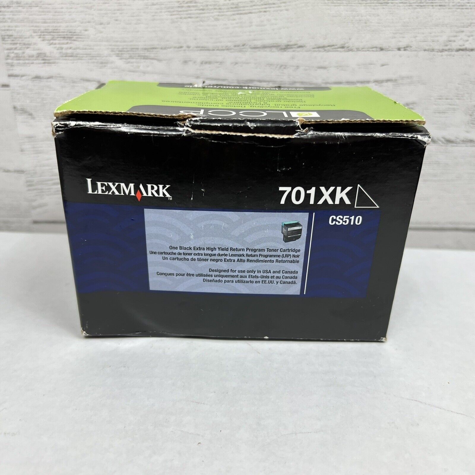 Lexmark 701XK Black Extra High Yield Program Toner Cartridge