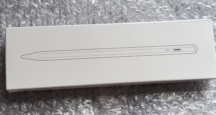 OASO Stylus Pen for iPad Tilt Drawing Palm Rejection Active Pencil Grip White