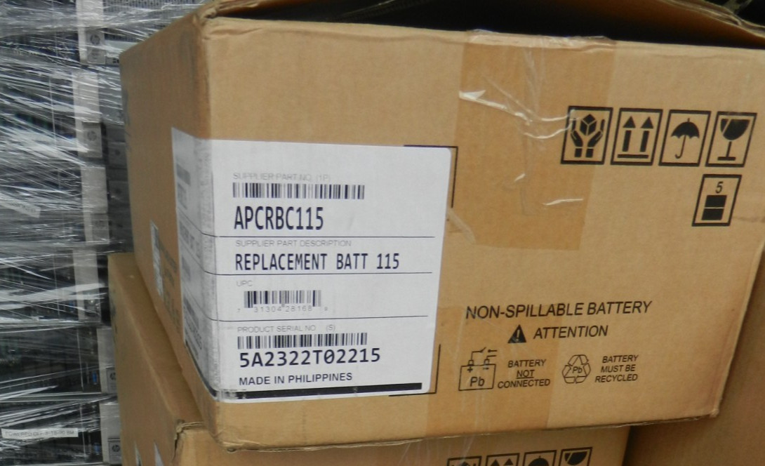 APC RBC115 OM-9989A-001 Battery Cartridge USED Batteries - Hot Swap Ready