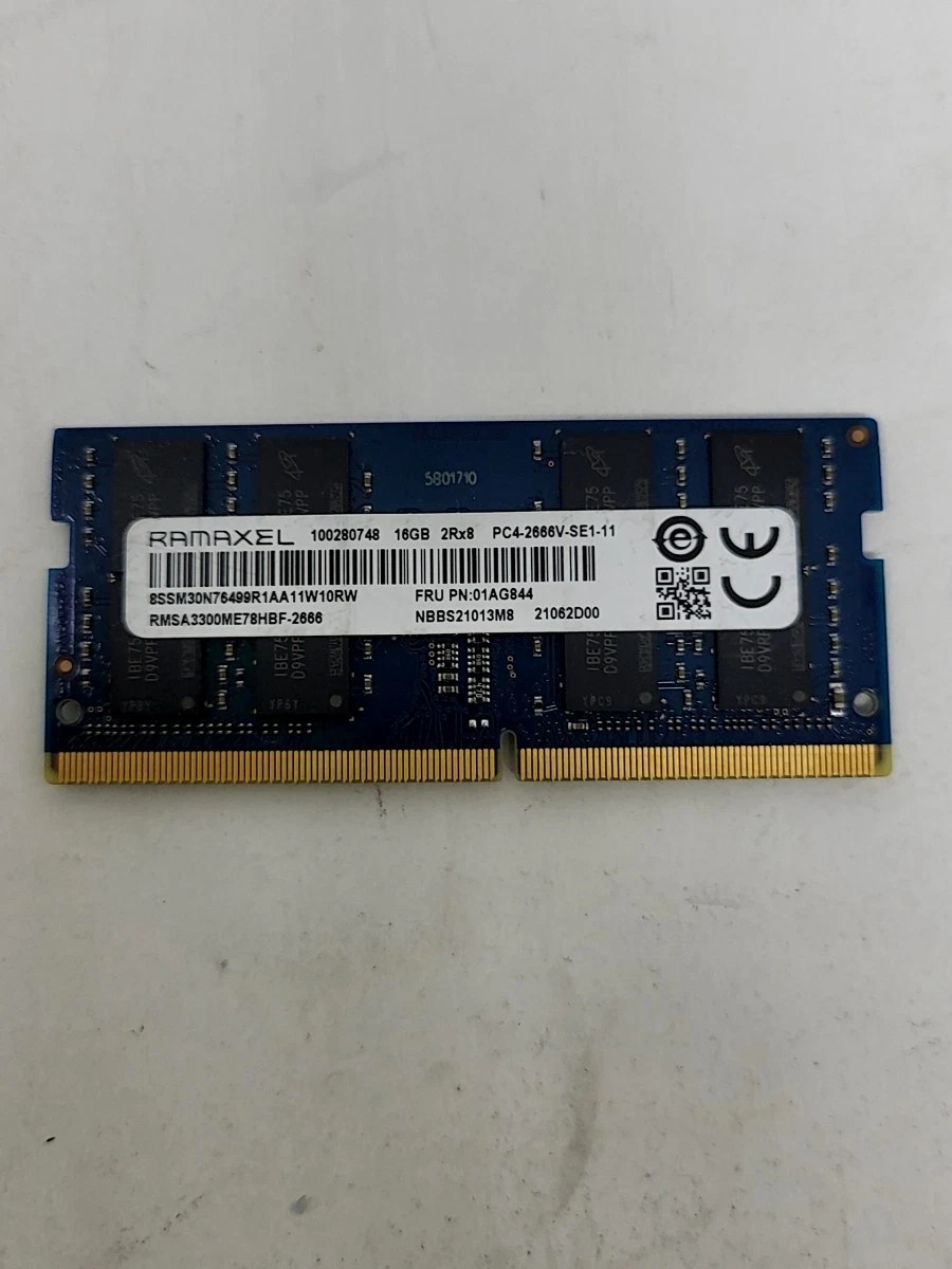 RAMAXEL 16GB DDR4 2RX8 LAPTOP MEMORY - BLUE