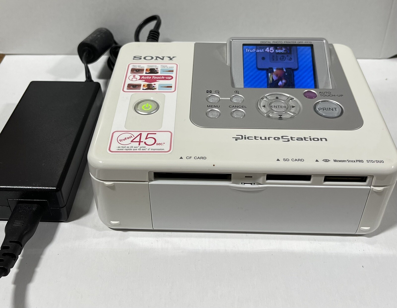 Sony DPP-FP70 Digital Photo Thermal Printer In Original Box, Working