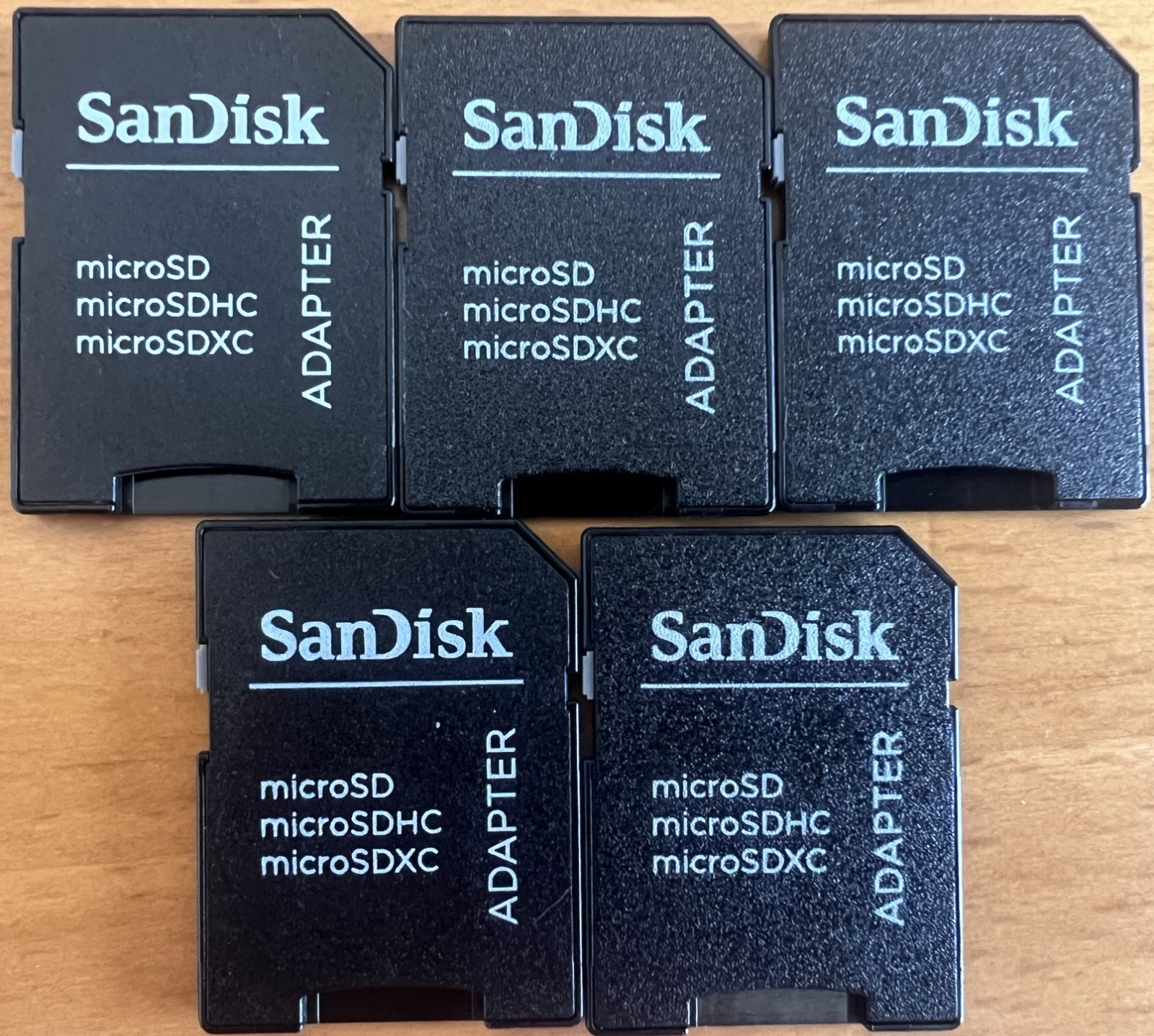 SanDisk Adapter for Micro SD Card SDXC SDHC TF Memory Card Adapter SD Reader LOT