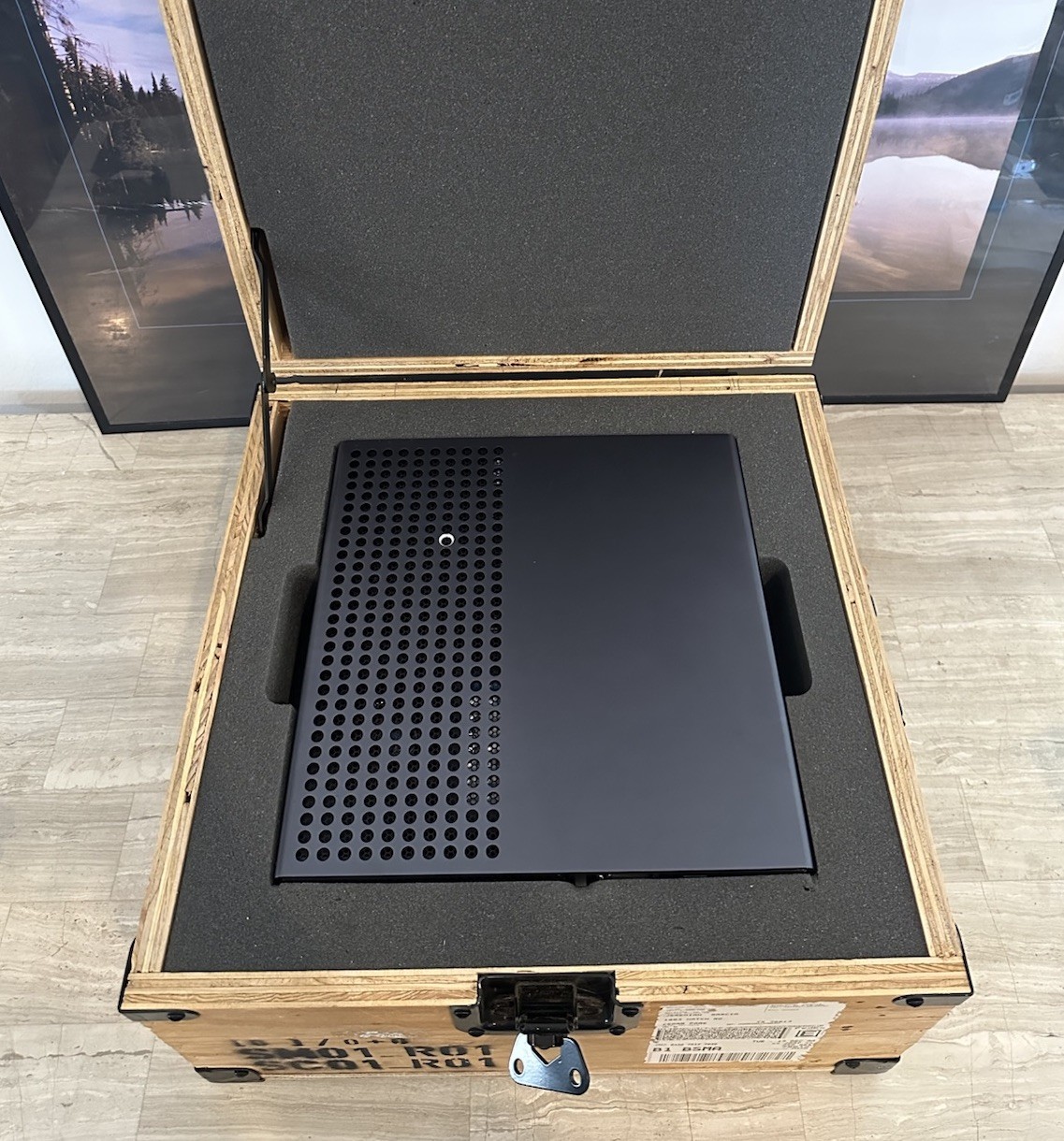 Beta STEAM Machine Computer w/ Controller, Cords & Crate - Complete - Super Rare