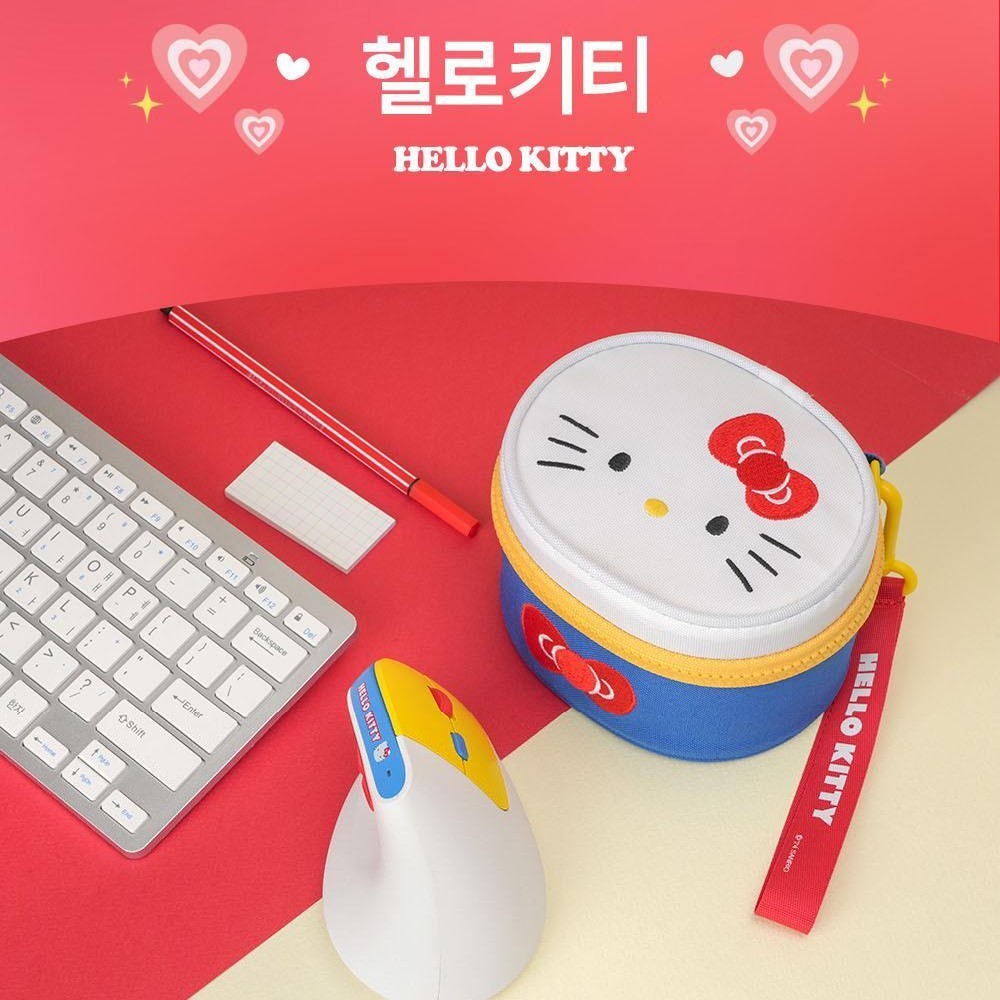 SANRIO x ROYCHE COMFORTABLE VERTICAL MOUSE HELLO KITTY, KUROMI, POCHACCO