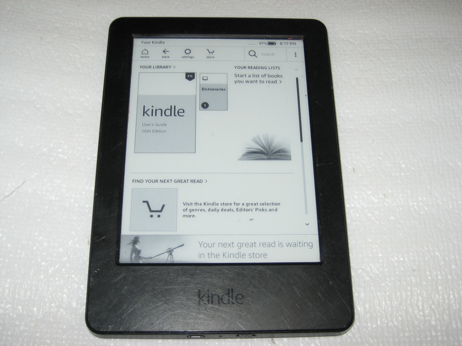 Amazon Kindle 7th Generation Glare-Free 6" Touchscreen Display, Wi-Fi #03