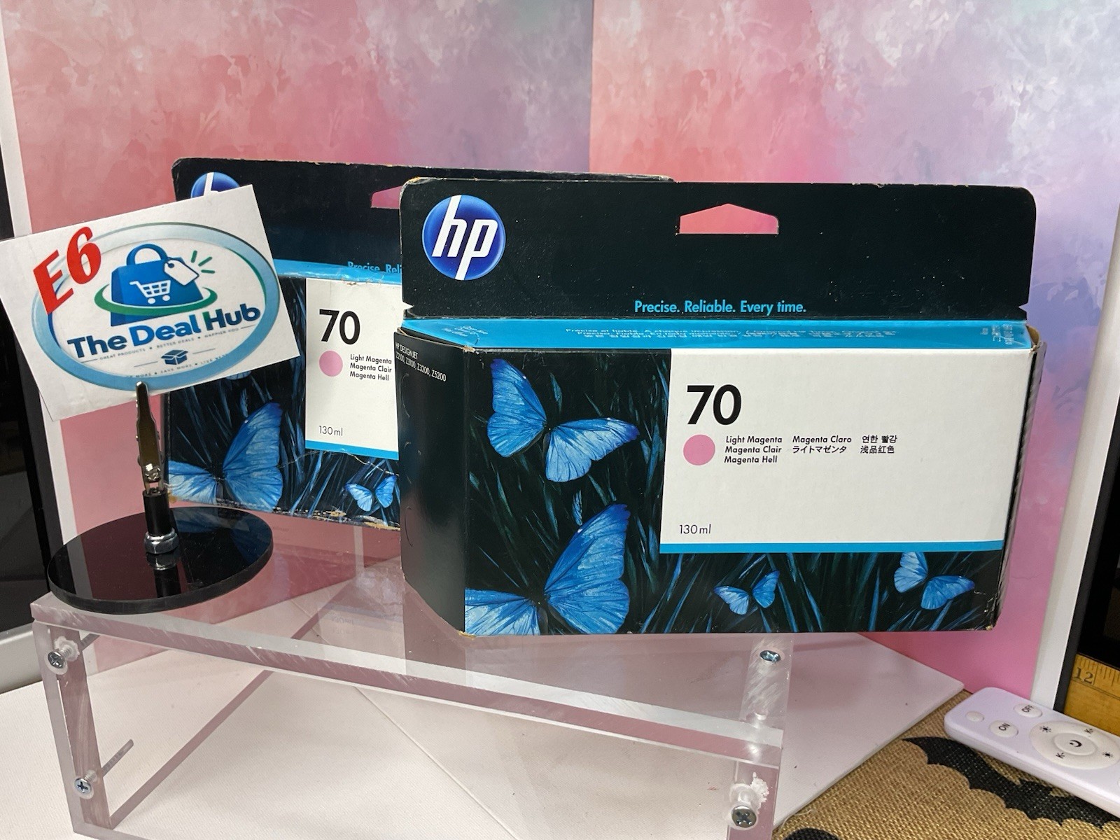 Hp 70 Ink Cartridge-C9455A Light Magenta 2 Pack