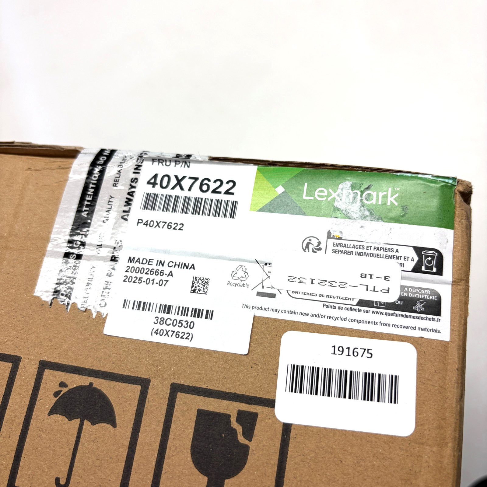 Lexmark Fuser Unit for CS410, CS510, CS310 40X7622 Oem Genuine