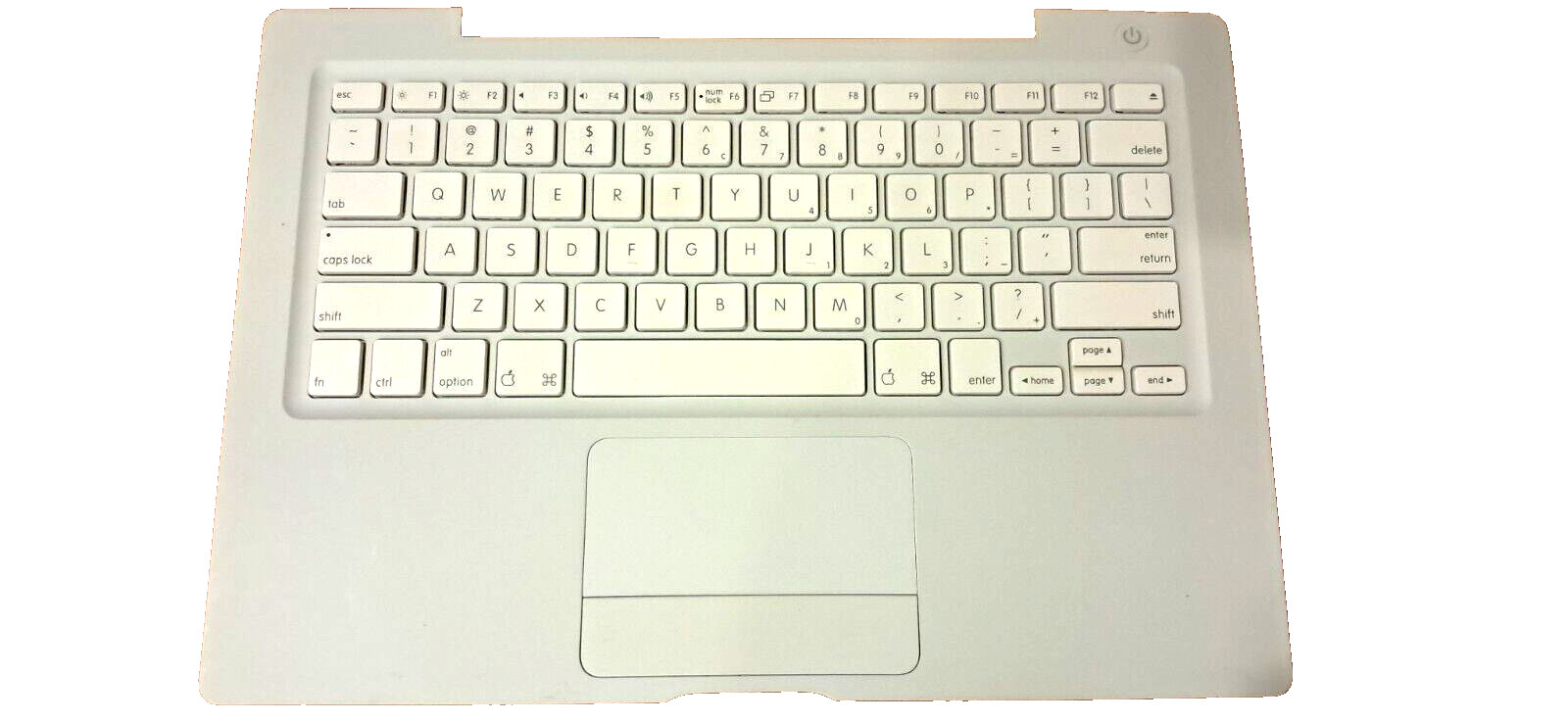 Genuine Apple MacBook A1185 13" TouchPad/Keyboard White 825-6896-A 825-6764-A US
