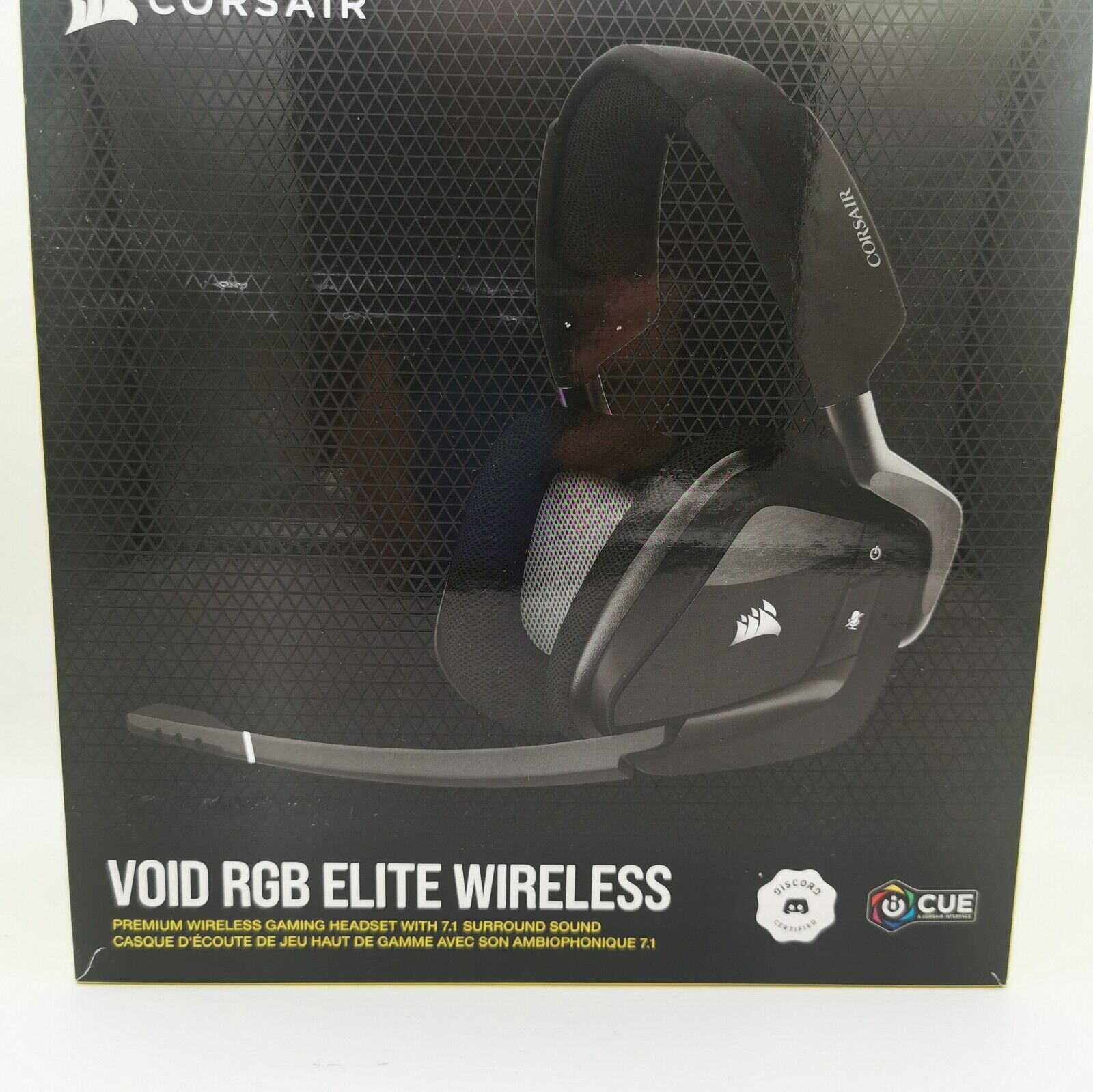 Corsair Void RGB Elite Black Premium Wireless Stereo Gaming Headset 