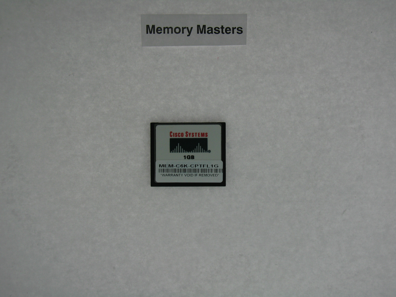 MEM-C6K-CPTFL1G 1GB Approved Compact Flash Cisco Catalyst 6000