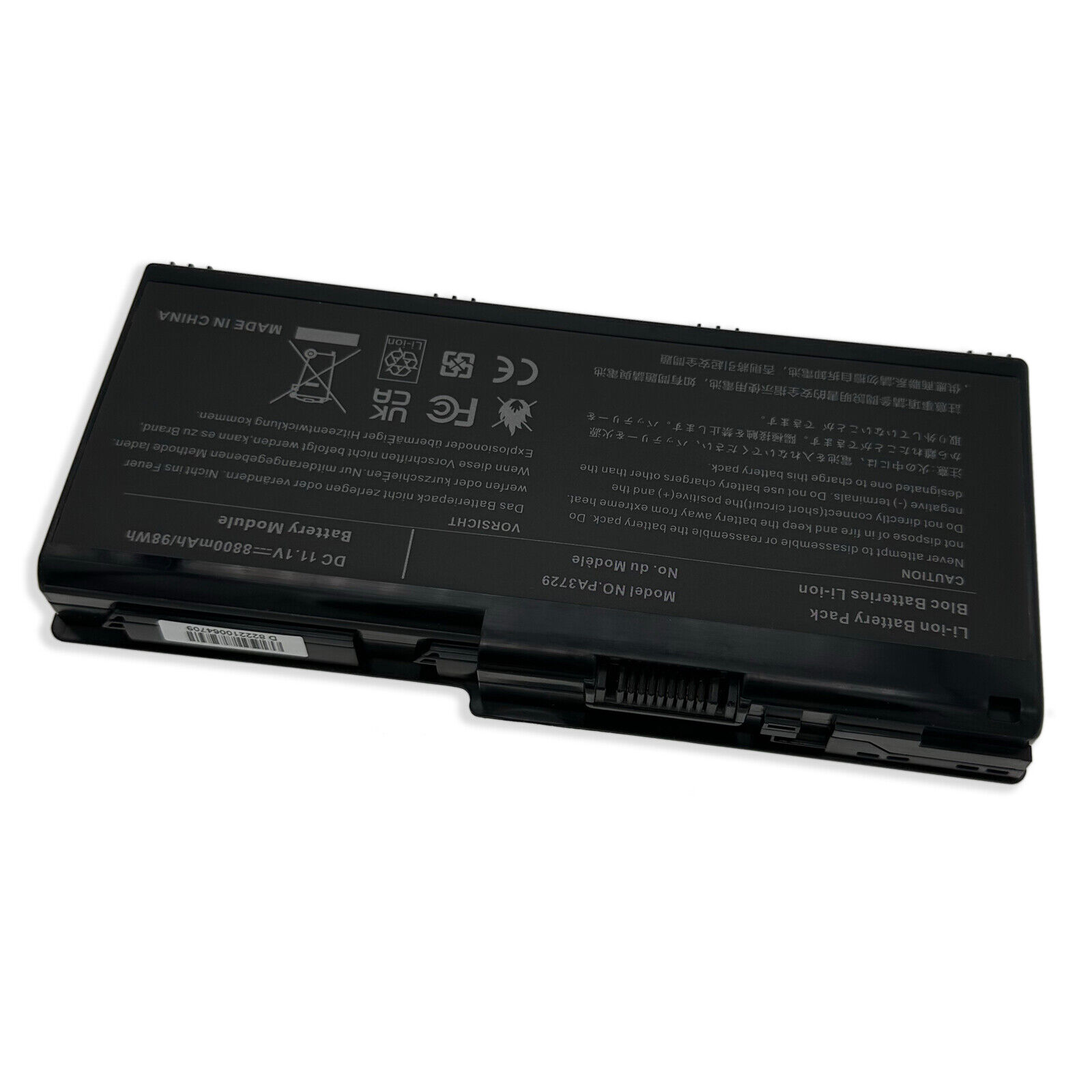12 Cell Battery For Toshiba Qosmio X500-10T X500-10X X505-Q860 X505-Q870