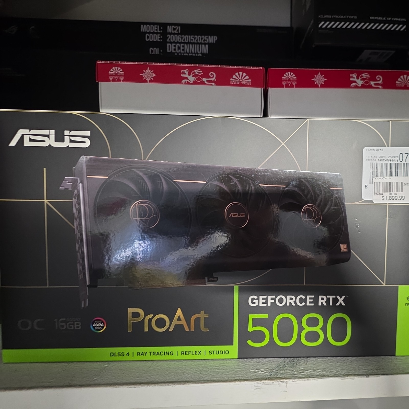 ASUS ProArt GeForce RTX 5080 16GB Graphics Card
