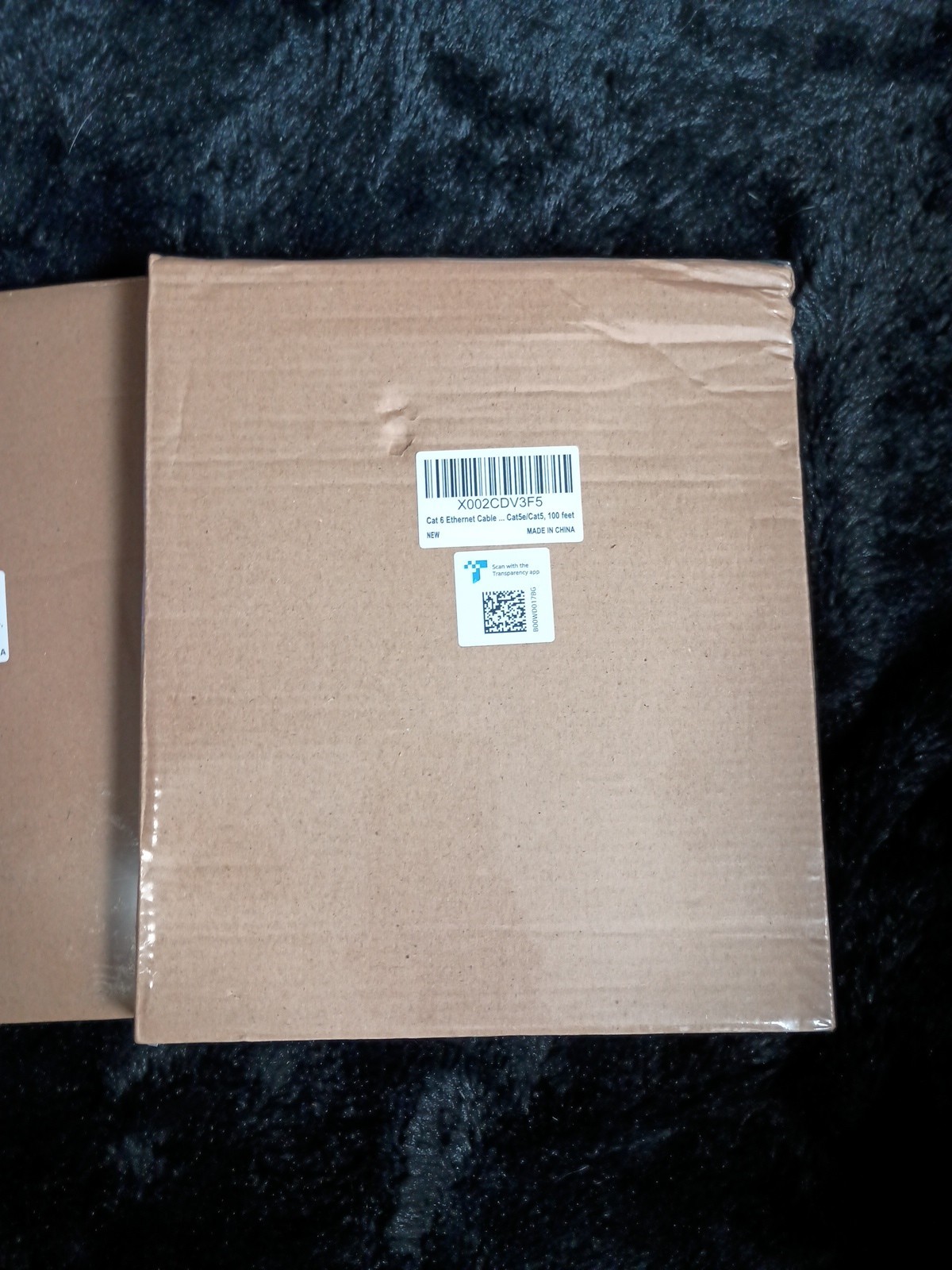Cat 6 Ethernet Cable Cat5e/Cat 5, 100ft  2packs New in shrink wrapped