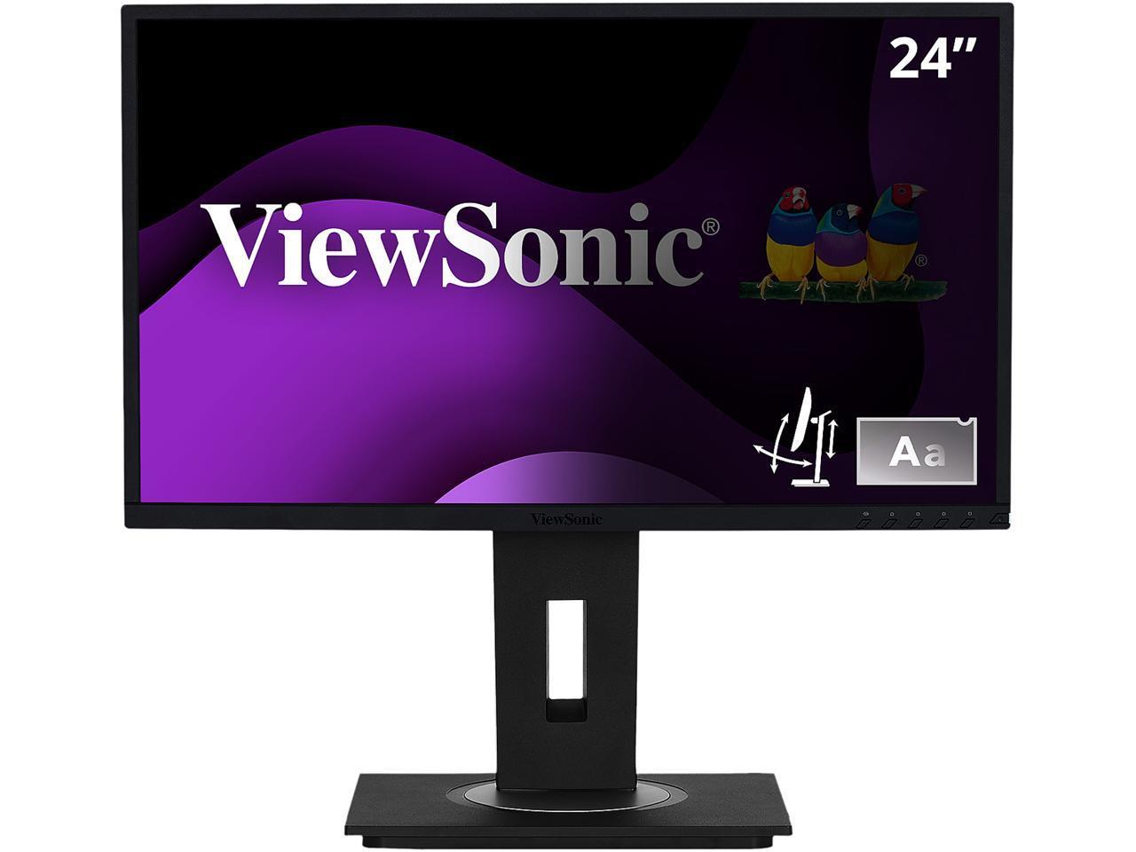 ViewSonic VG2448-PF 24 Inch IPS 1080p Ergonomic Monitor with Built-In Privacy Fi