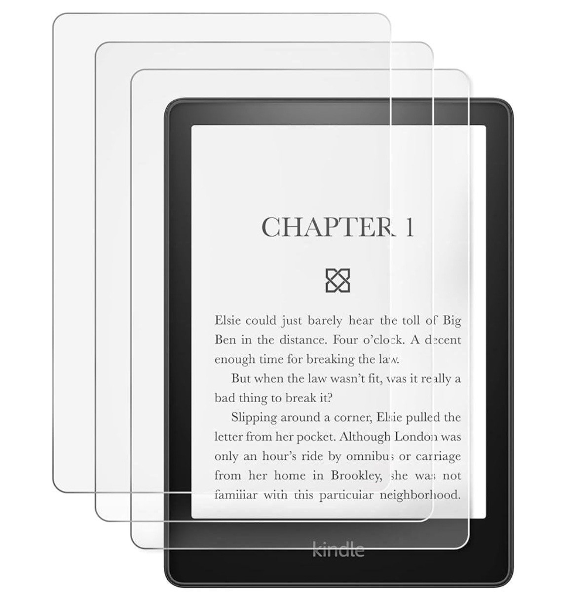  Cobak 3 Pack Anti-glare Screen Protector For The Kindle Kobo Aura H2O Edition