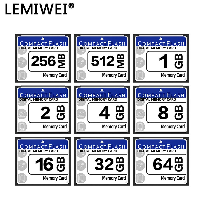 100 Original Real Capacity Lemiwei Memory Card 64GB CF 32GB 8GB 16GB Compact
