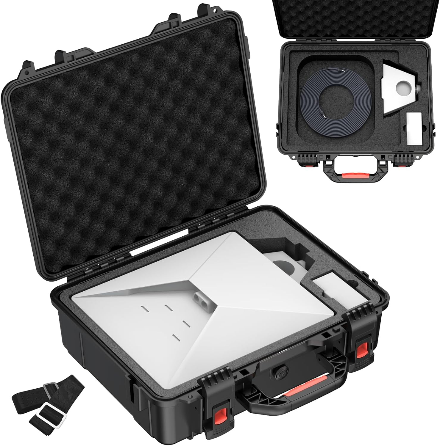 Starlink Mini Case, Waterproof Hard Case Fits Star Link Mini Dish, Portable