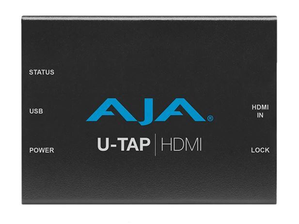 AJA U-TAP Simple USB 3.0 Powered Capture - Compatible with HDMI