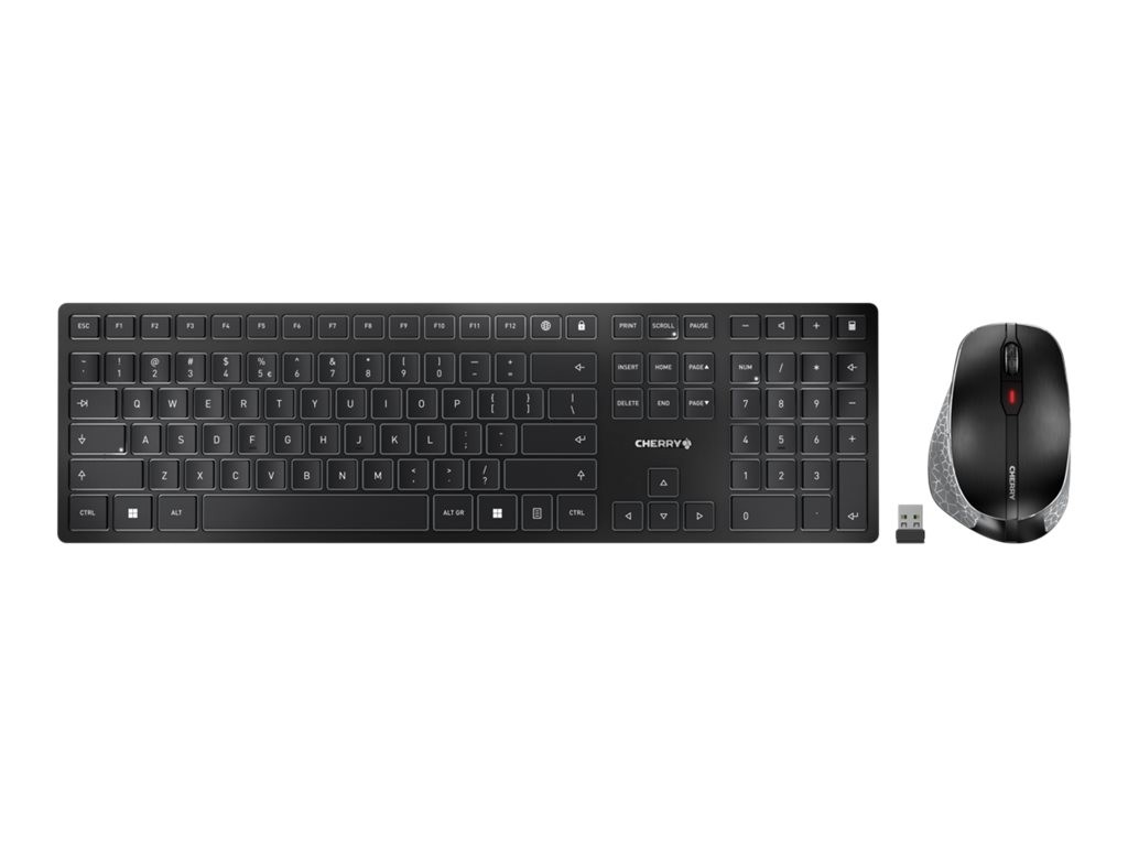Cherry Mouse Keyboard Set DW 9500 Slim Keyboard 3000 dpi JD-9500DE-2