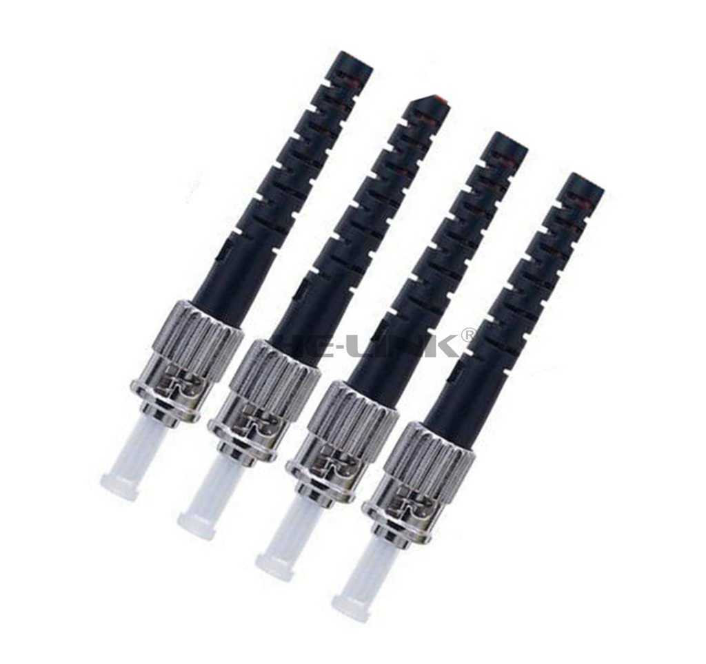 300M ST-ST Outdoor Armored Singlemode 4 Strands Fiber Optic Cable