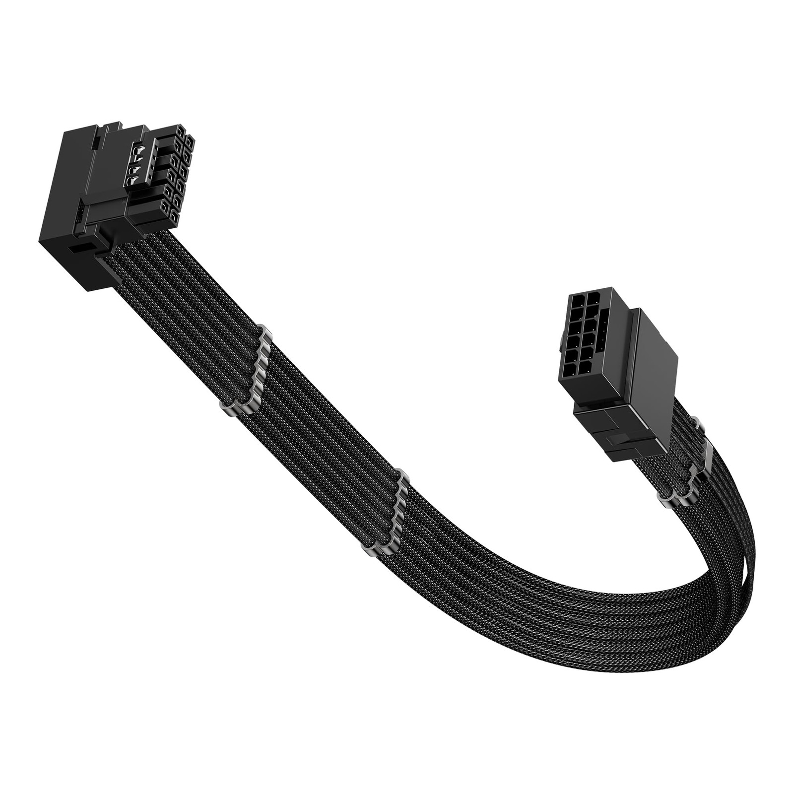 PCIE 5.0/5.1 16pin GPU Extension Cable 12V2x6/12VHPWR Adapter 12+4 Pin 600W