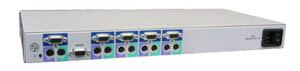 1U Compaq 400336-001 KVM 1X4P Server Console Switch HR