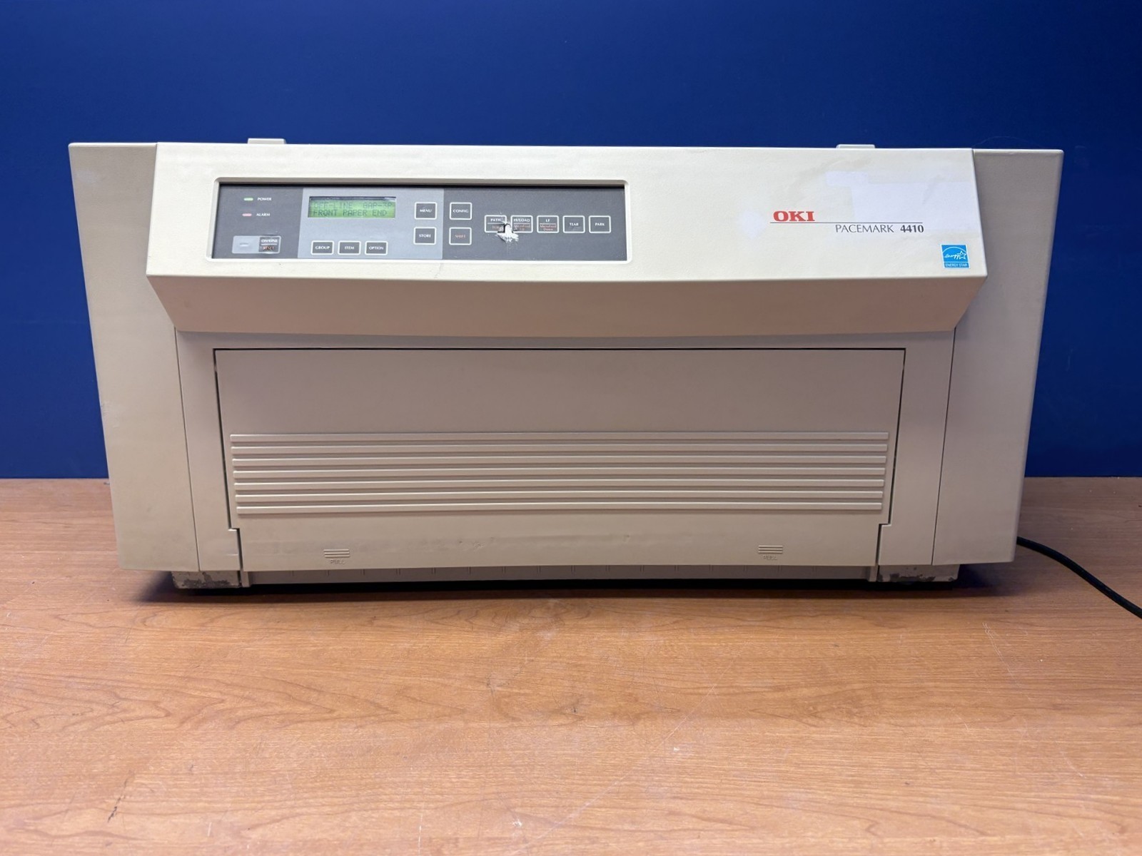 OKIDATA PACEMARK 4410 DOT MATRIX PRINTER MODEL: D21001A NO TAPE / FAST SHIPPING