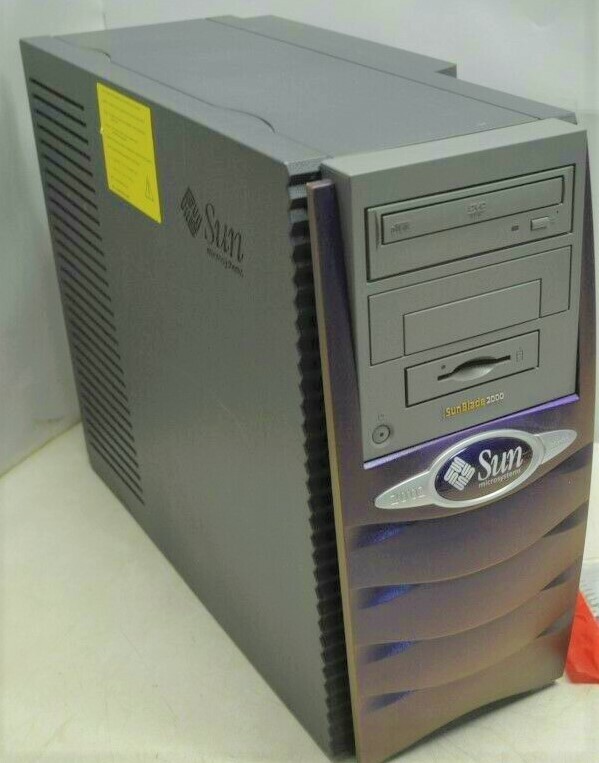 SUN MICROSYSTEMs Sun Blade 2000 2 x 1.2Ghz, 8GB Ram, 2 x 36gb , Elite3D-m6 Serie