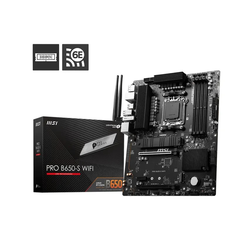 MSI PRO B650-S WIFI AM5 ( Best Condition)