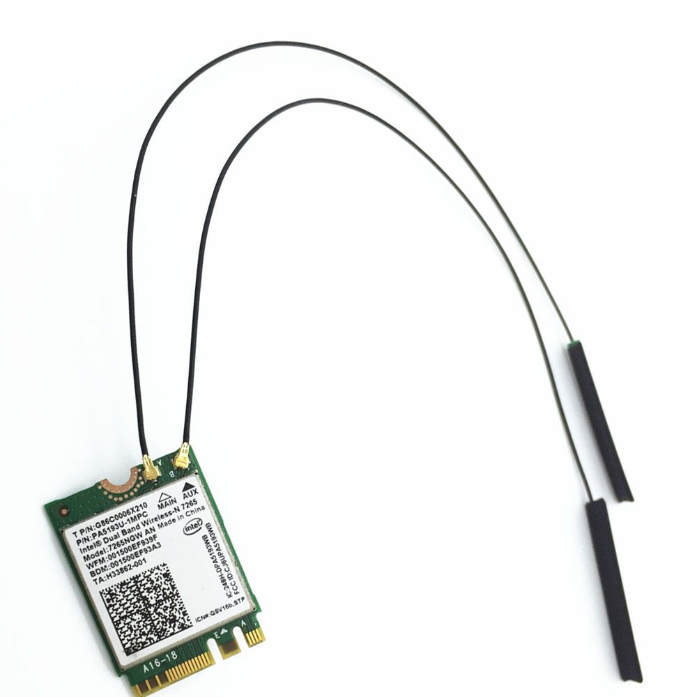 Pair IPEX MHF4 Internal Antenna Fr Laptop NGFF/M.2 7260 7265 Wifi WWAN WLAN Card