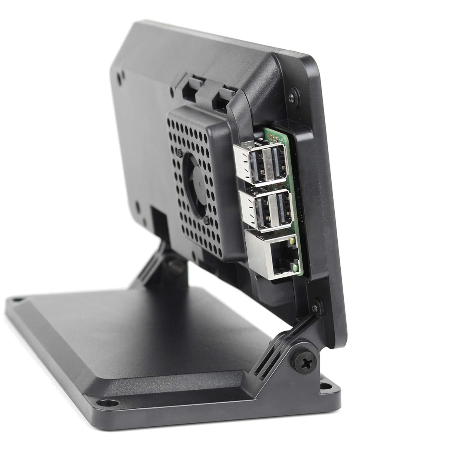 SmartiPi Touch 2 Case for Raspberry Pi 7" Display - Cooling Fan Included