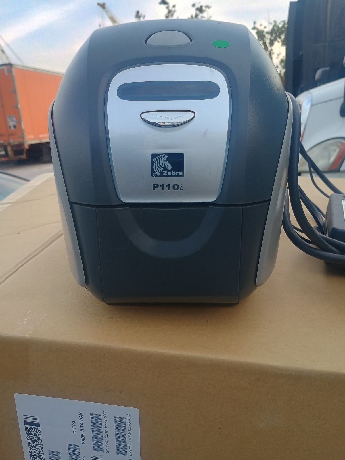 Zebra P110i Thermal Single-Sided Direct-To-Card Printer - K80