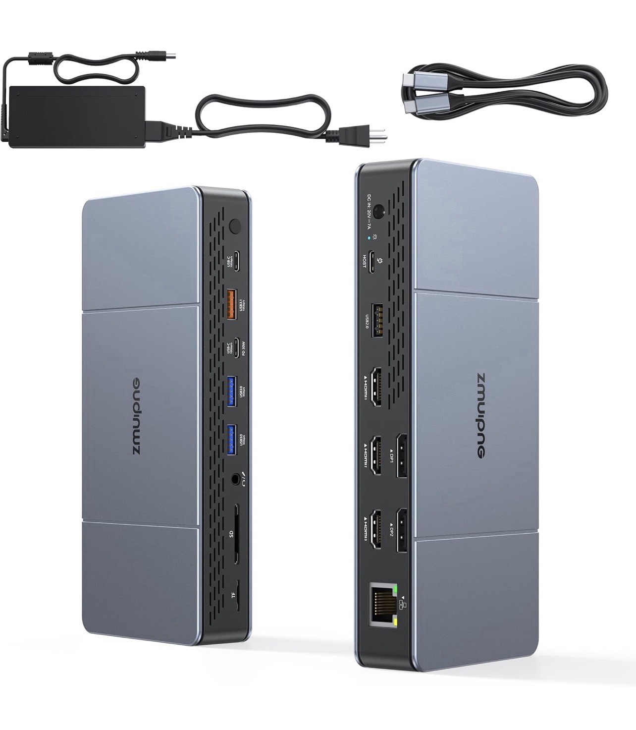 zmuipng universal usb-c triple display dock ZMDK002
