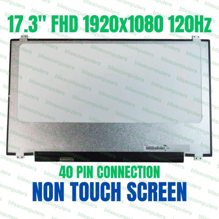 N173HHE-G32.B1 LED LCD Screen Panel Display 17.3" MATTE 1920X1080 40 Pin