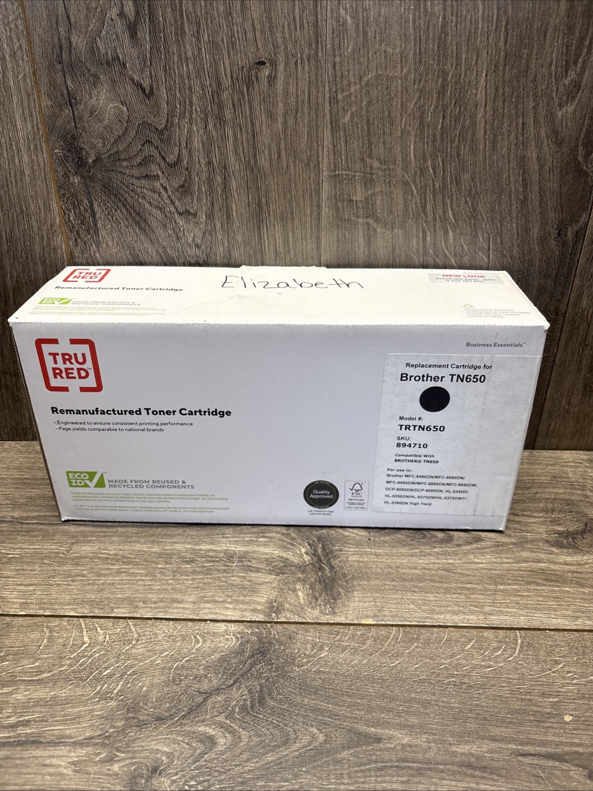 Sustainable Earth High Yield Toner Cartridge SEBTN650R - For Brother TN650