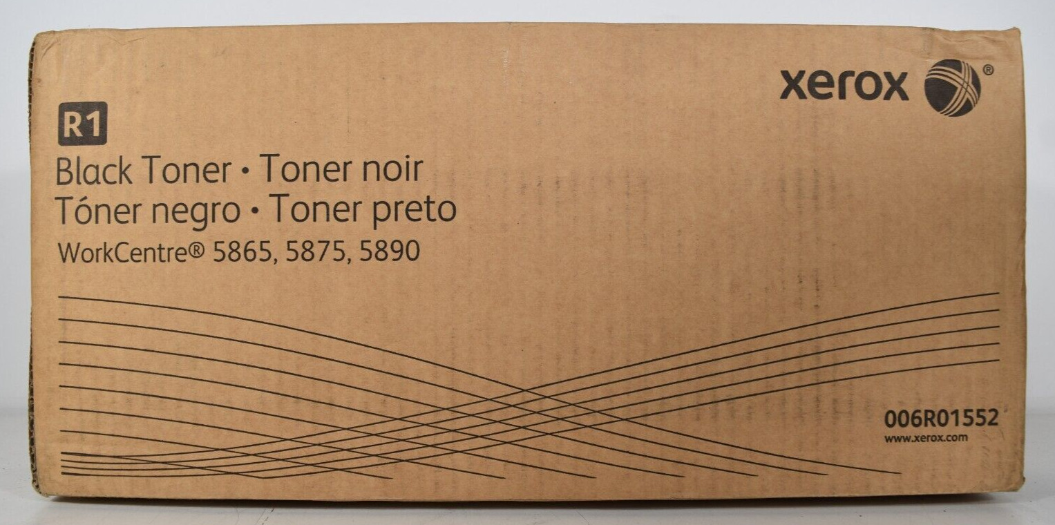 Genuine Xerox 006R01552 Black Toner For Workcentre 5865,5875,5890