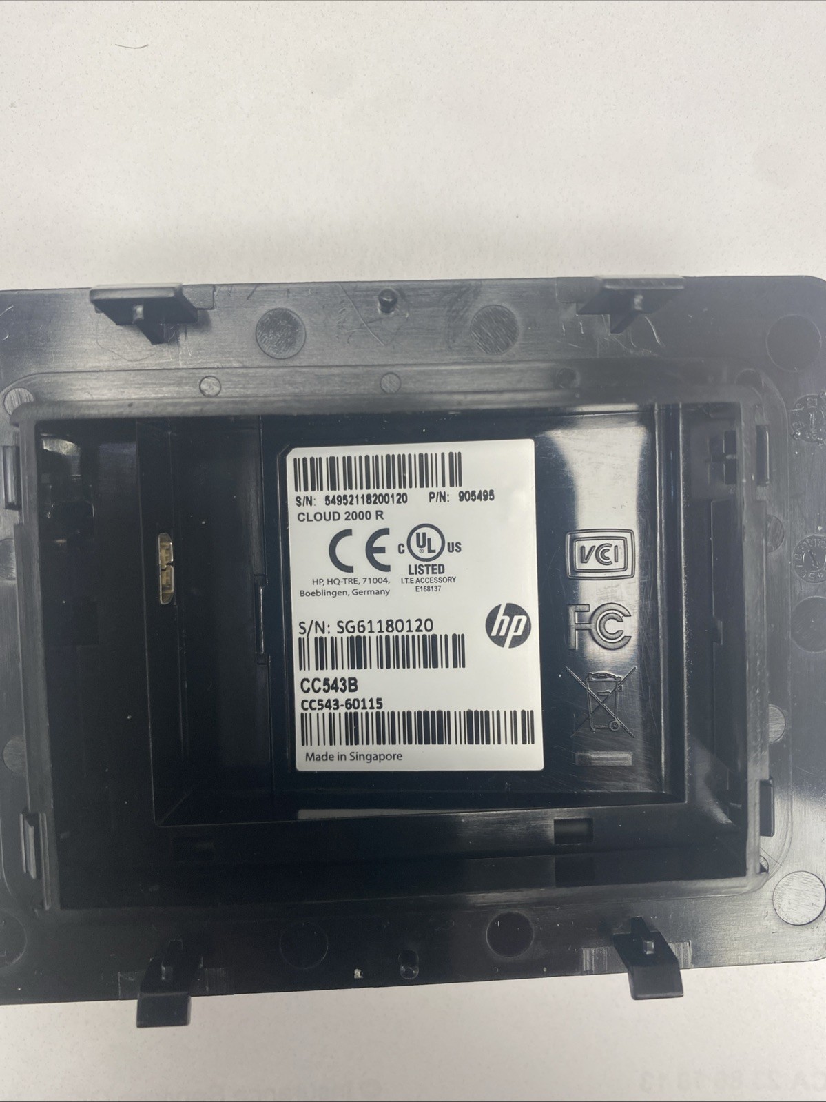 HP CC543-601 SmartCard Reader CAC PIV NIPRNet SIPRNet USB Kit