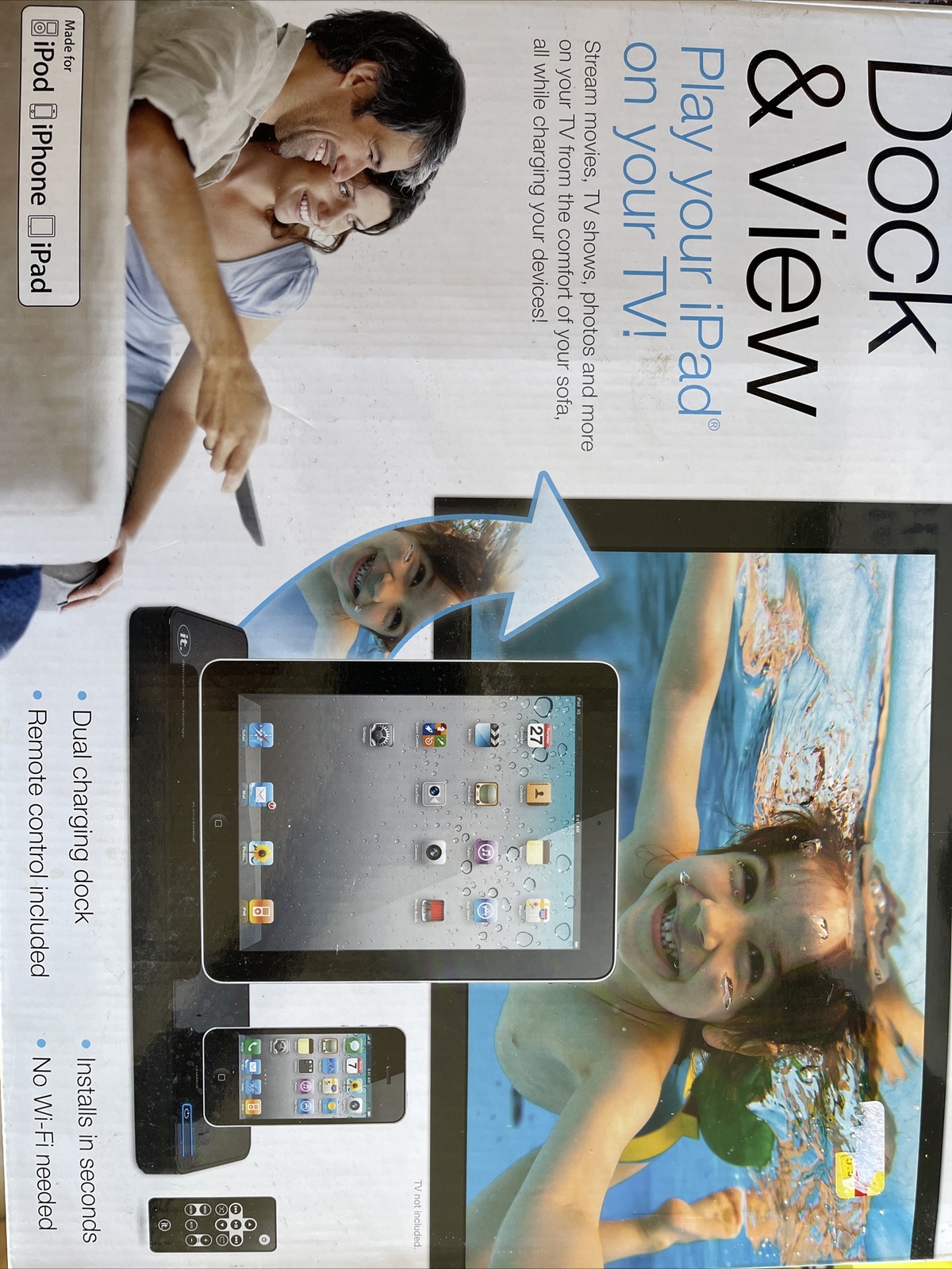 Innovative Technology ITITV-2012 The Ultimate Home Entertainment Docking Stati..