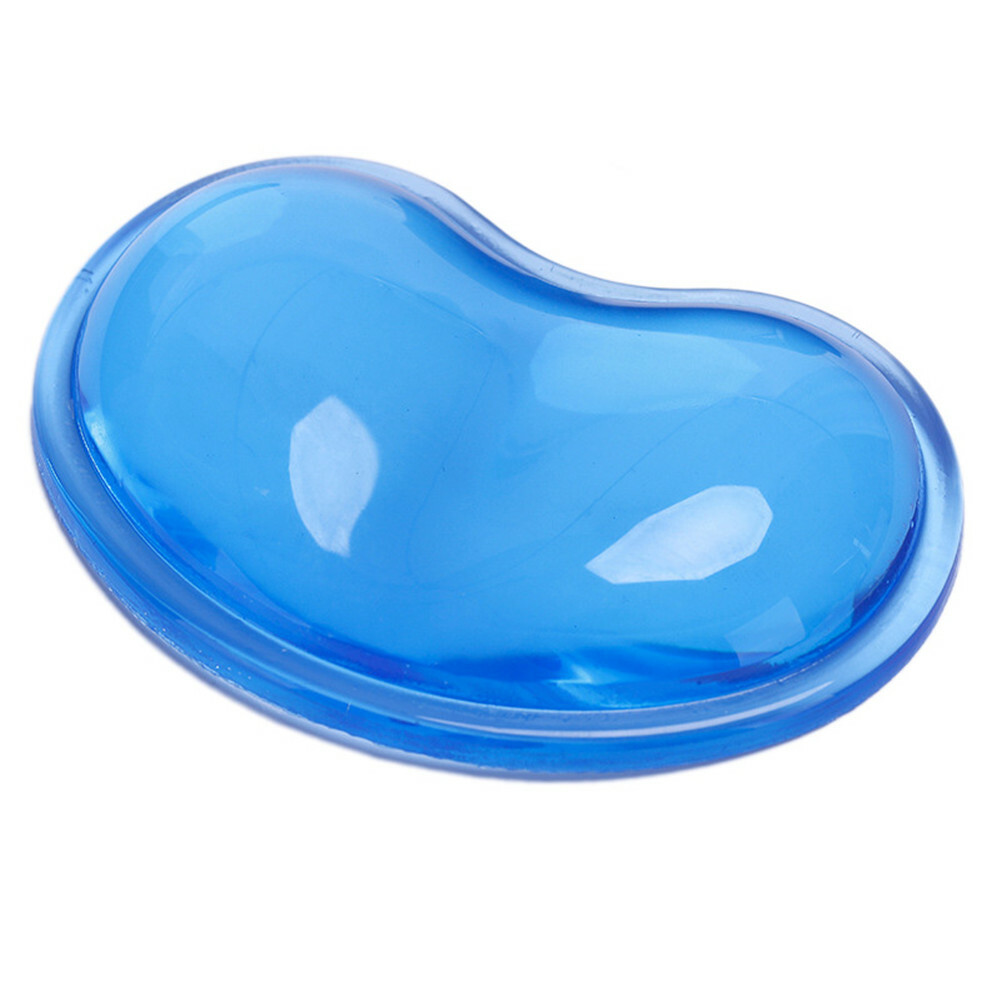 Clear Gel Computer Mouse Pad Soft Silicone Wrist Rest Mouse Mat for Working